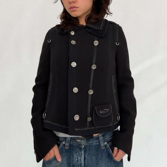 Marithé + François Girbaud double breasted jacket