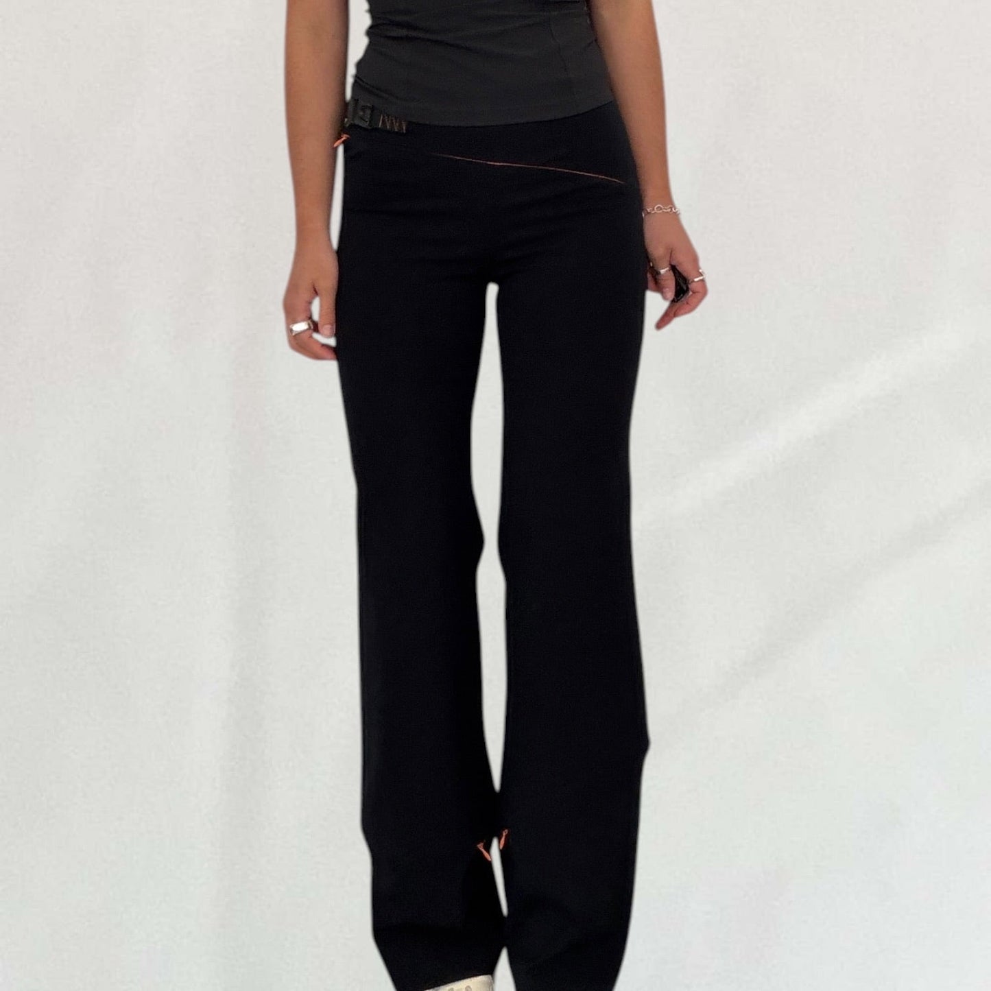 Cop Copine zipper trousers