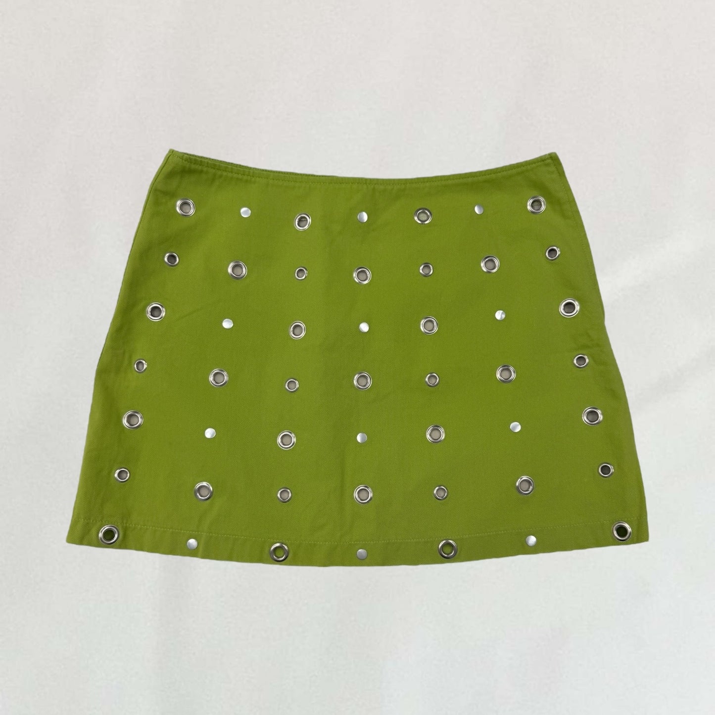 Moschino grommet skirt