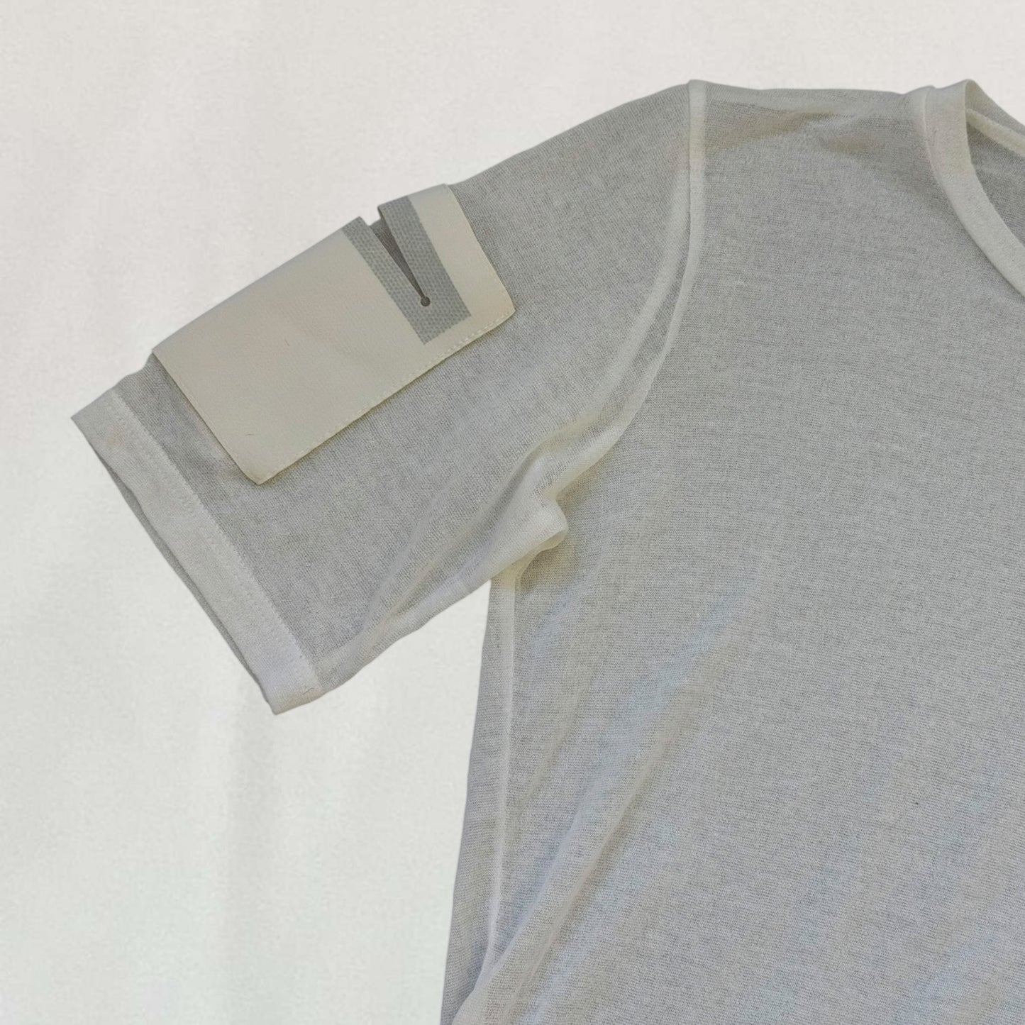 Marithé + François Girbaud sheer T-shirt