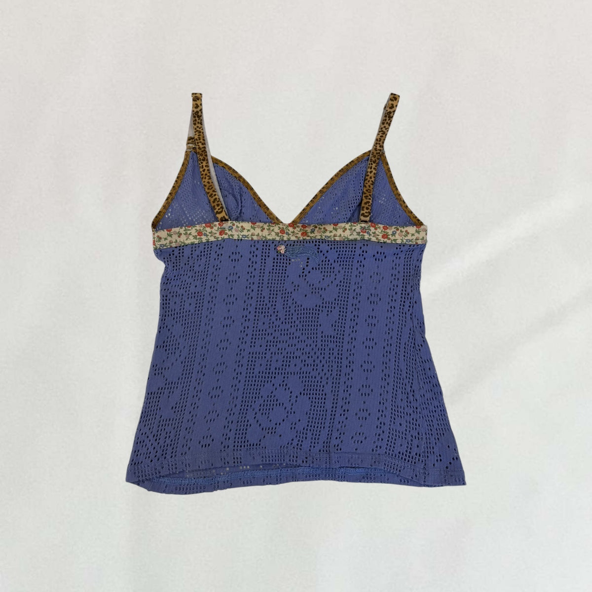 Roberto Cavalli doily cami