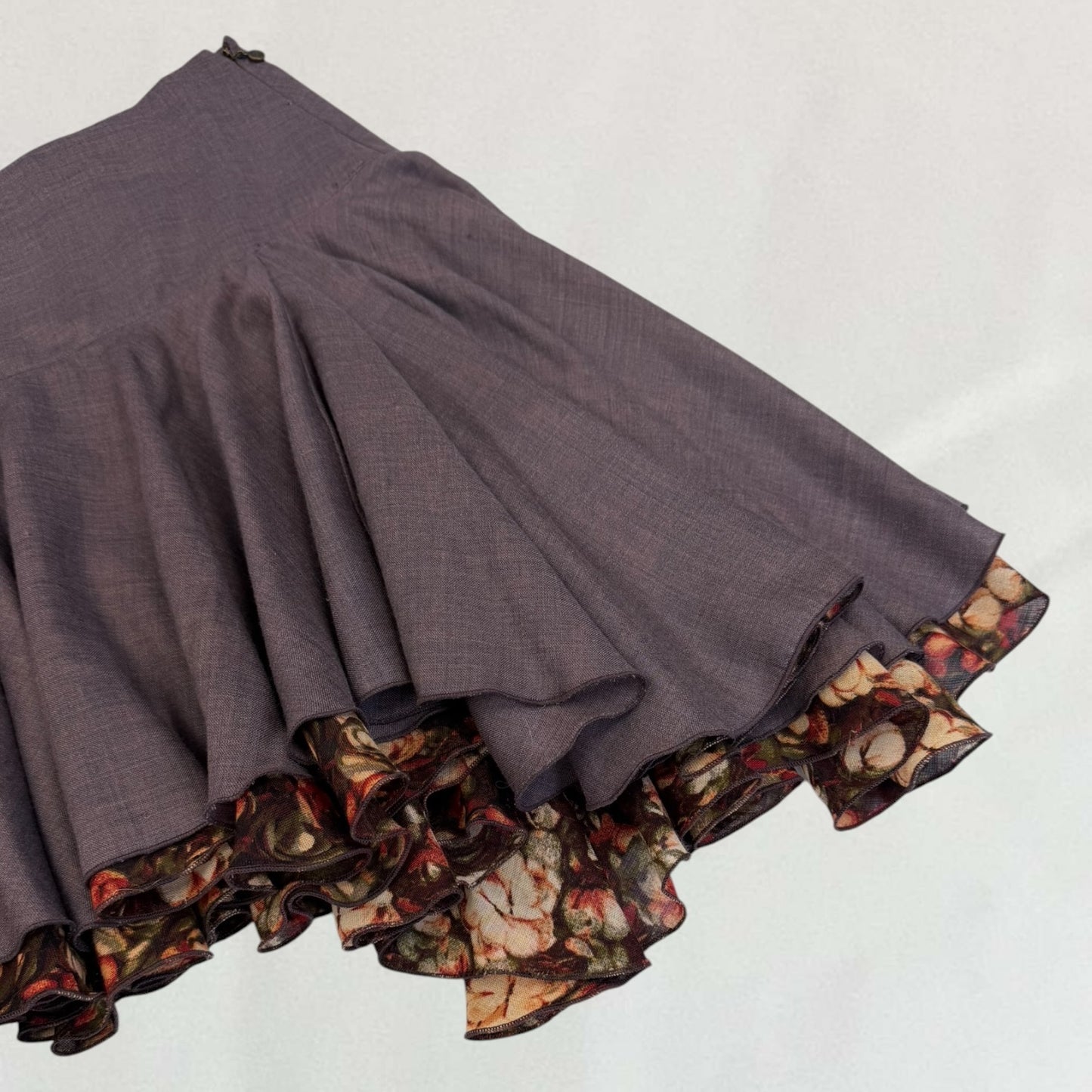 Roberto Cavalli double layer skirt