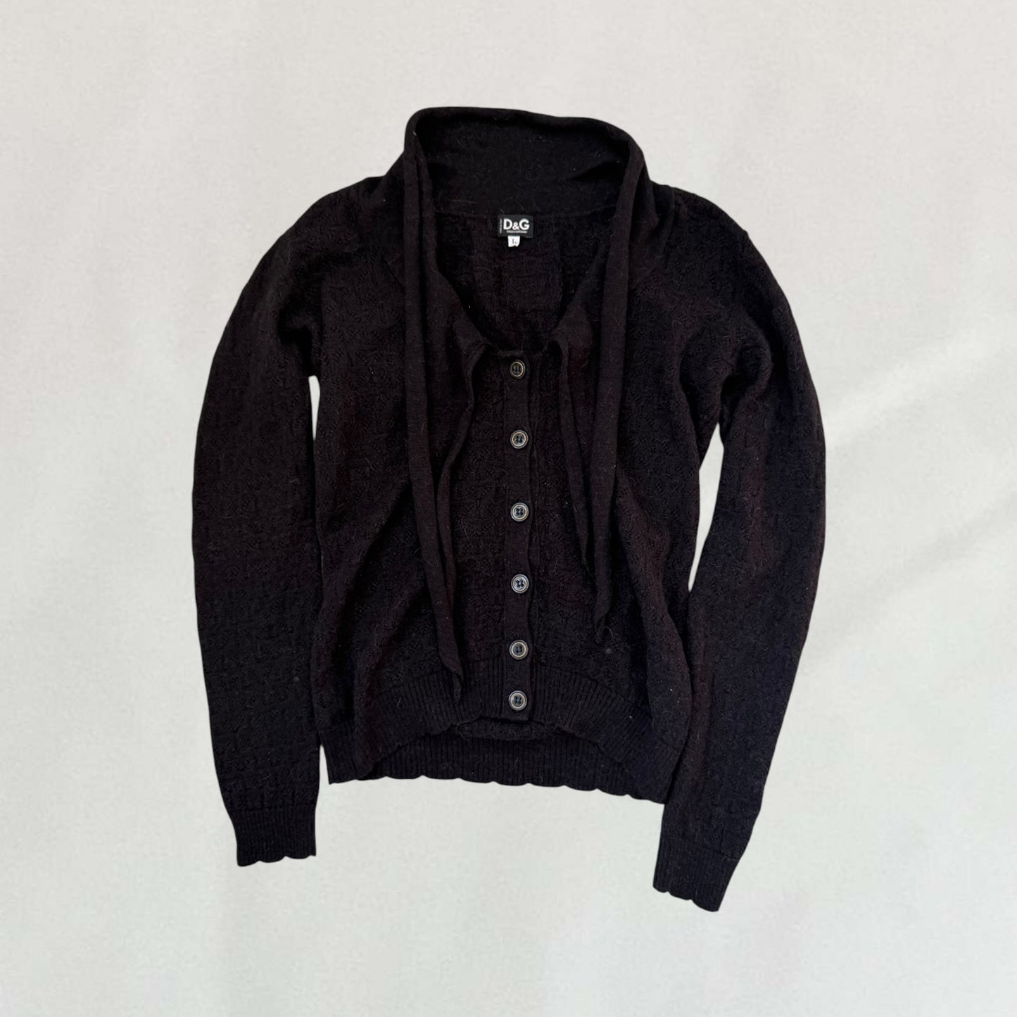 Dolce & Gabbana scarf cardigan