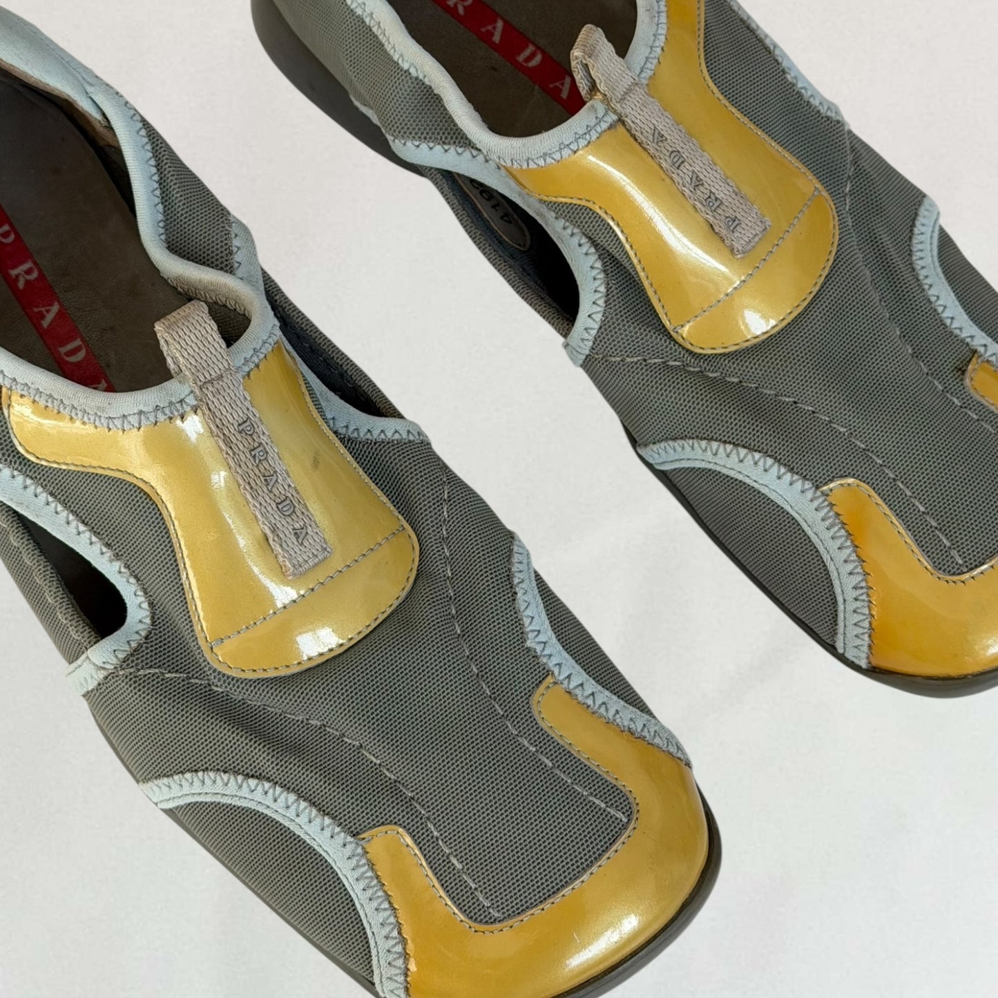 Prada slip on shoes