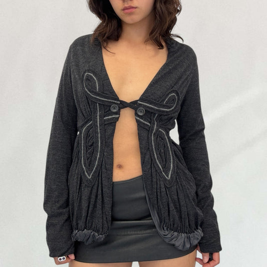 Marithé + François Girbaud open cardigan