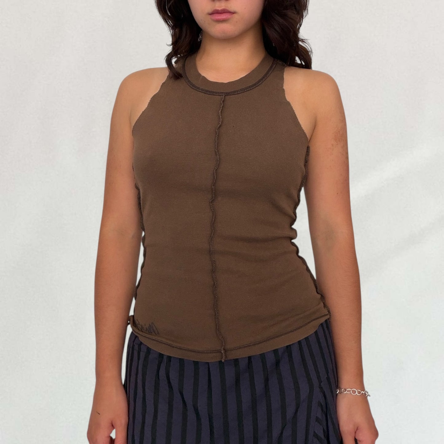 Miss Sixty button detail tank
