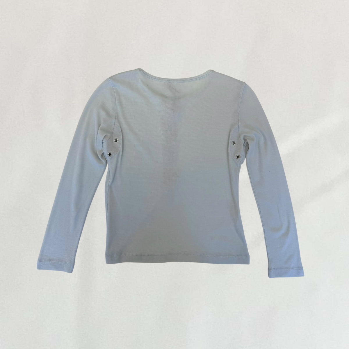 Prada lace up top