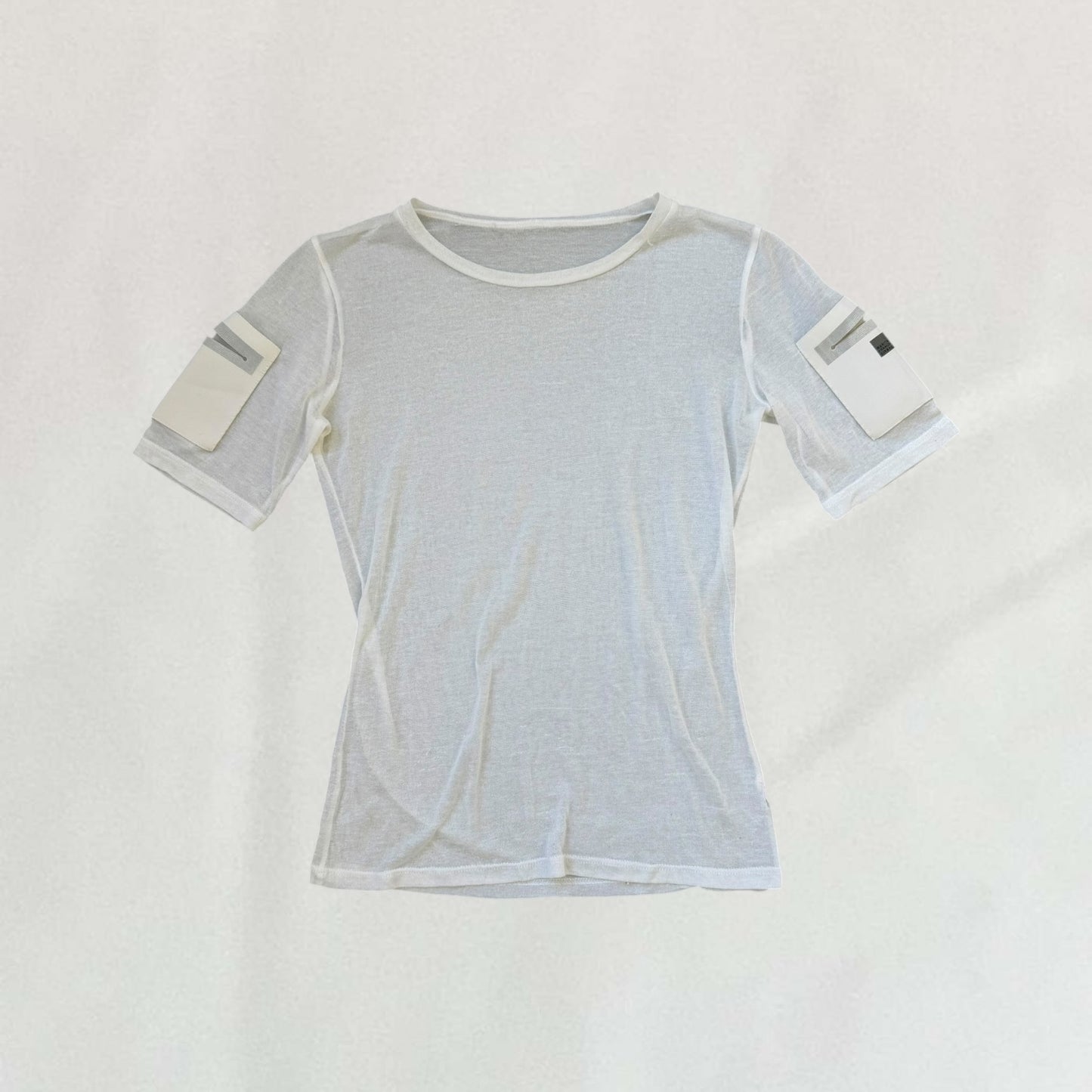 Marithé + François Girbaud sheer T-shirt