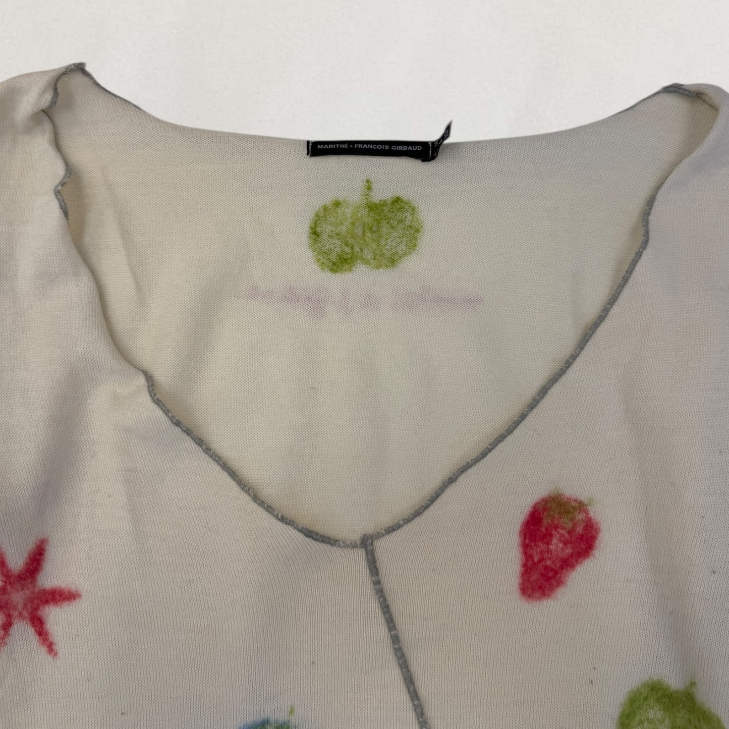 Marithé + François Girbaud fruit top