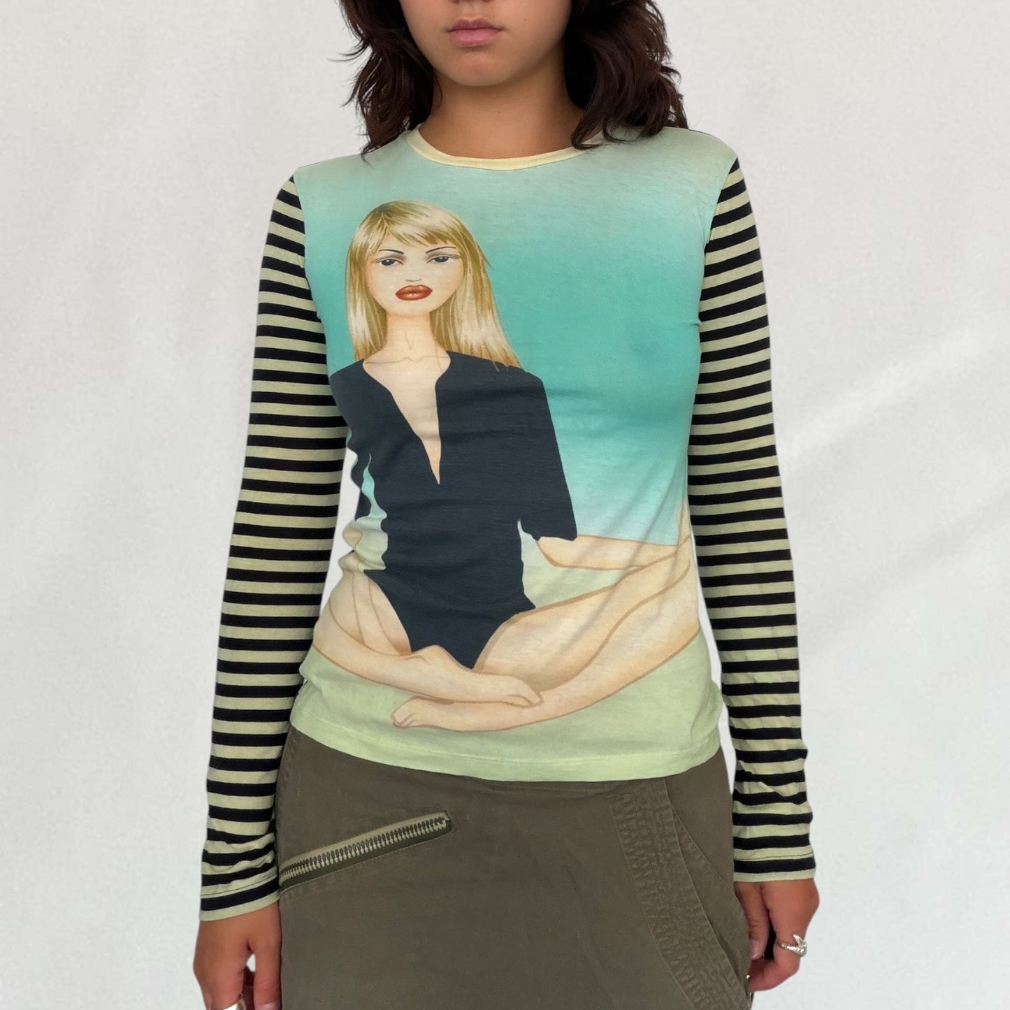 Custo Barcelona striped top