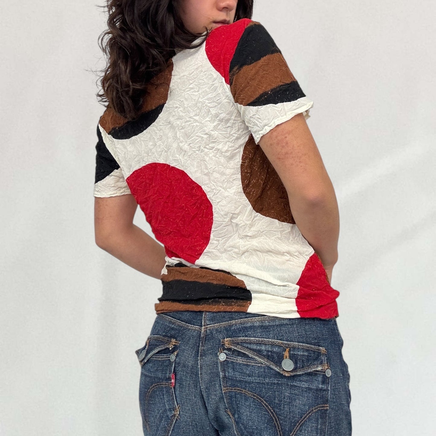 Issey Miyake polka dot T-shirt