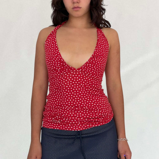Miss Sixty polka dot top