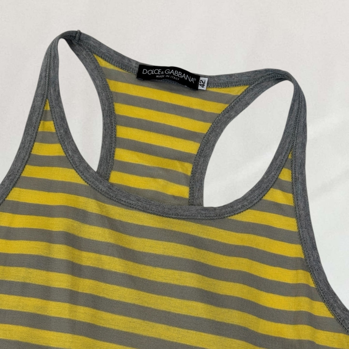 Dolce & Gabbana striped tank top