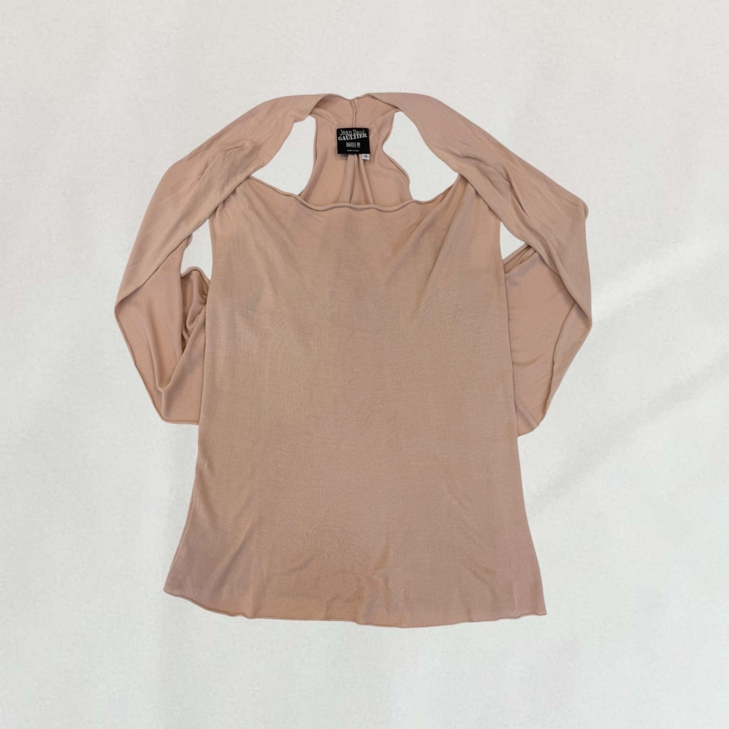 Jean Paul Gaultier cowl neck top