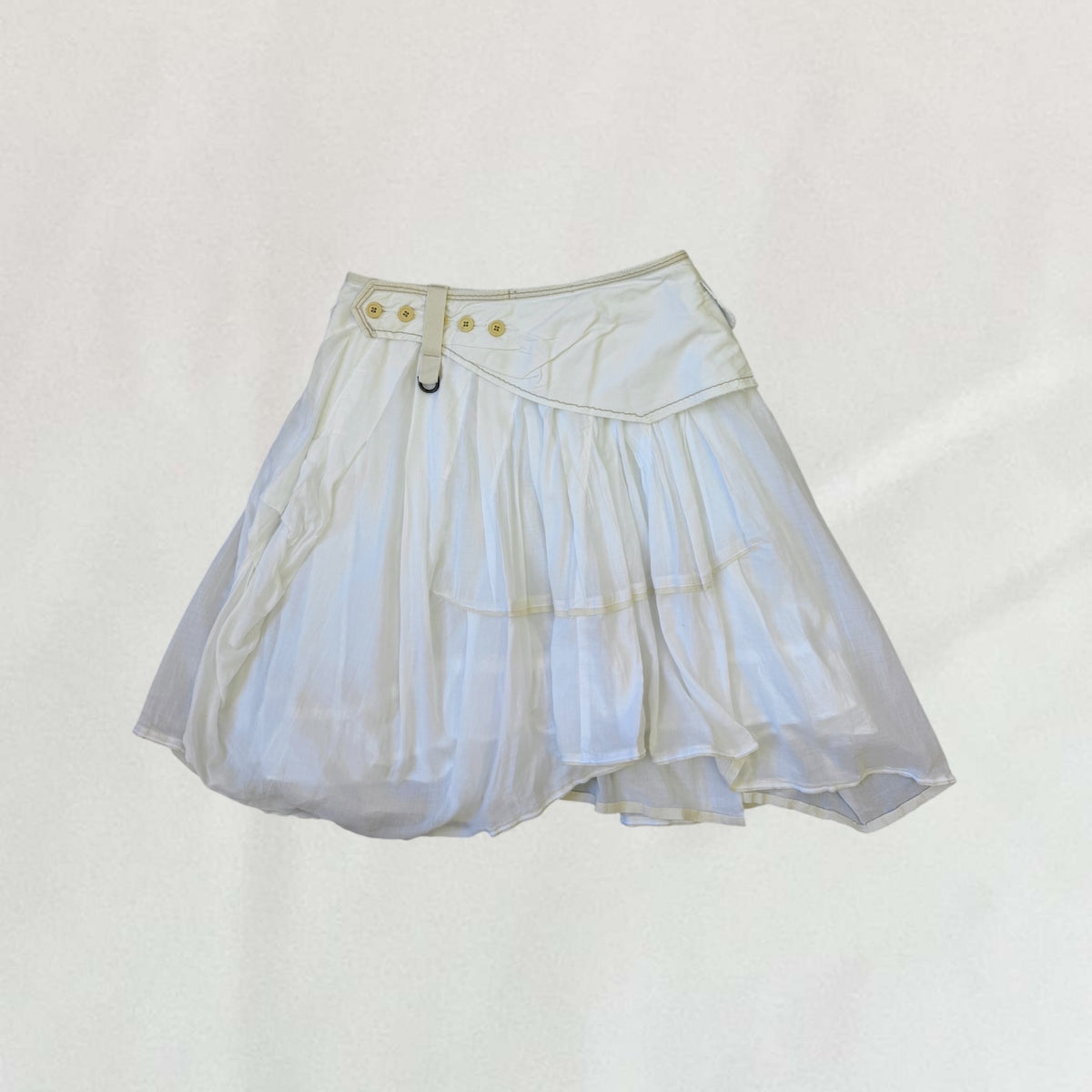 Marithé + François Girbaud midi skirt