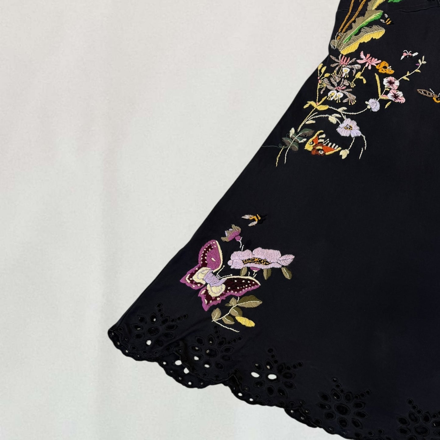 Roberto Cavalli embroidered dress