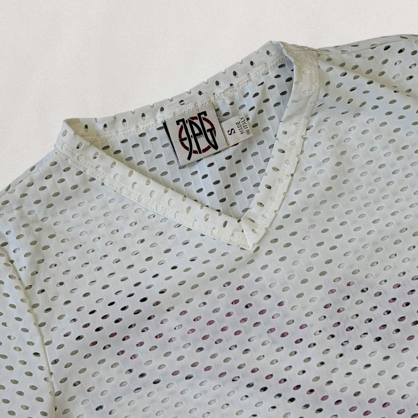 Jean Paul Gaultier netted T-shirt