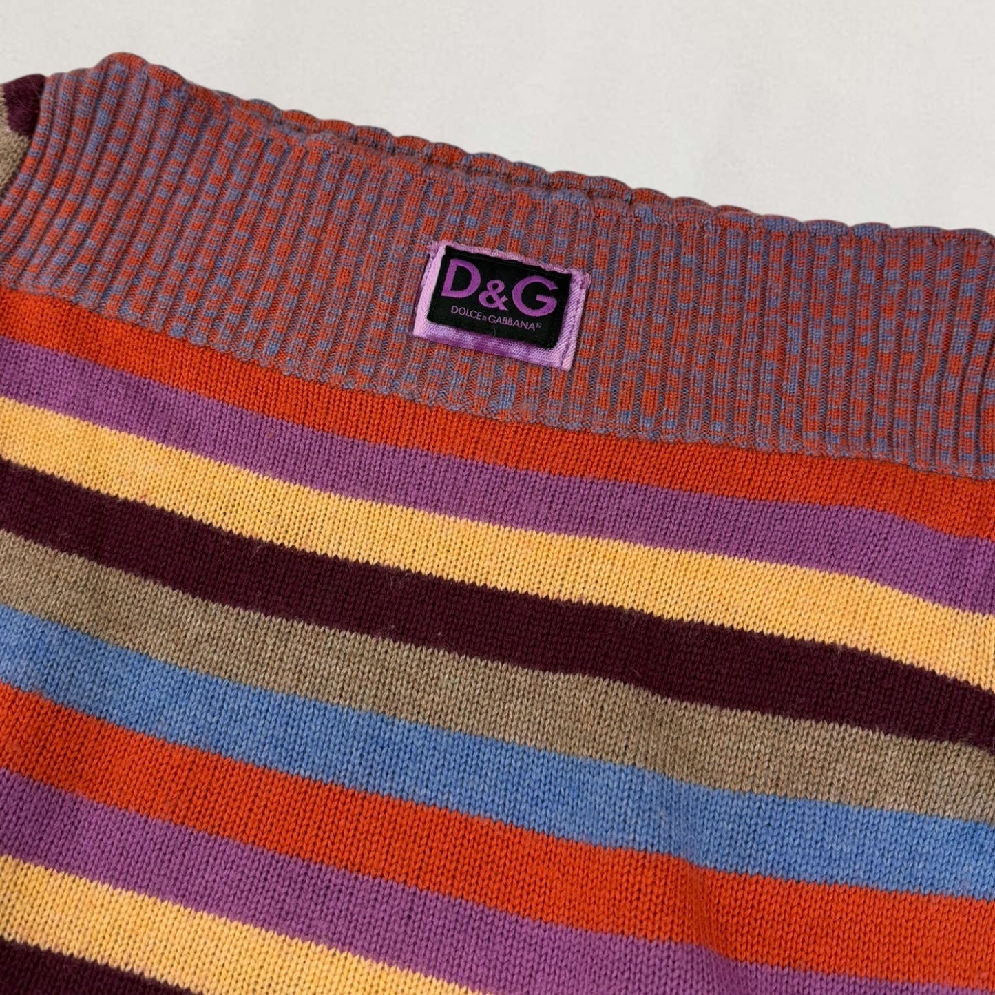 Dolce & Gabbana striped jumper