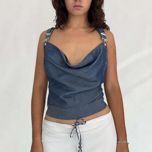 Jean Paul Gaultier cowl neck top