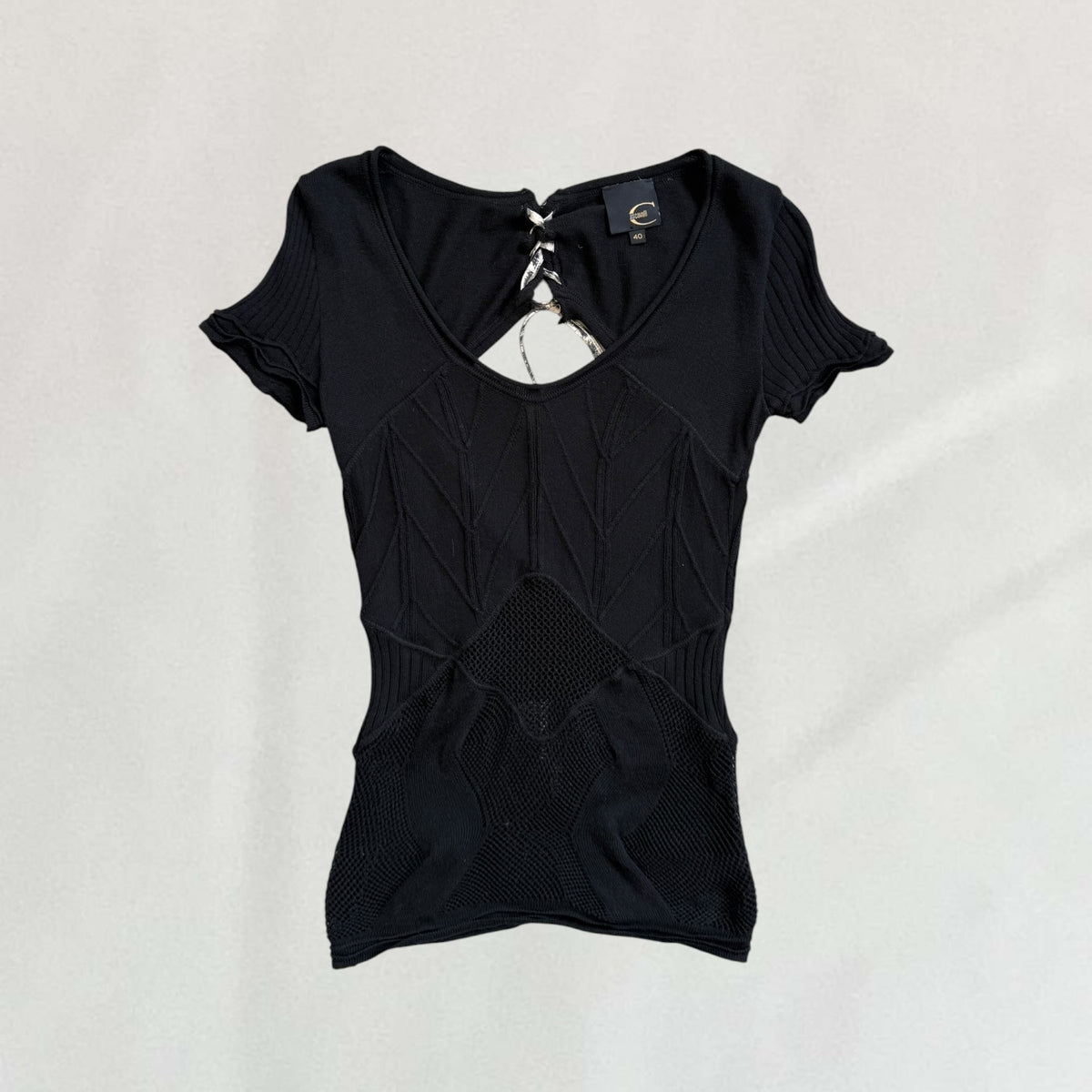 Roberto Cavalli knitted T-shirt