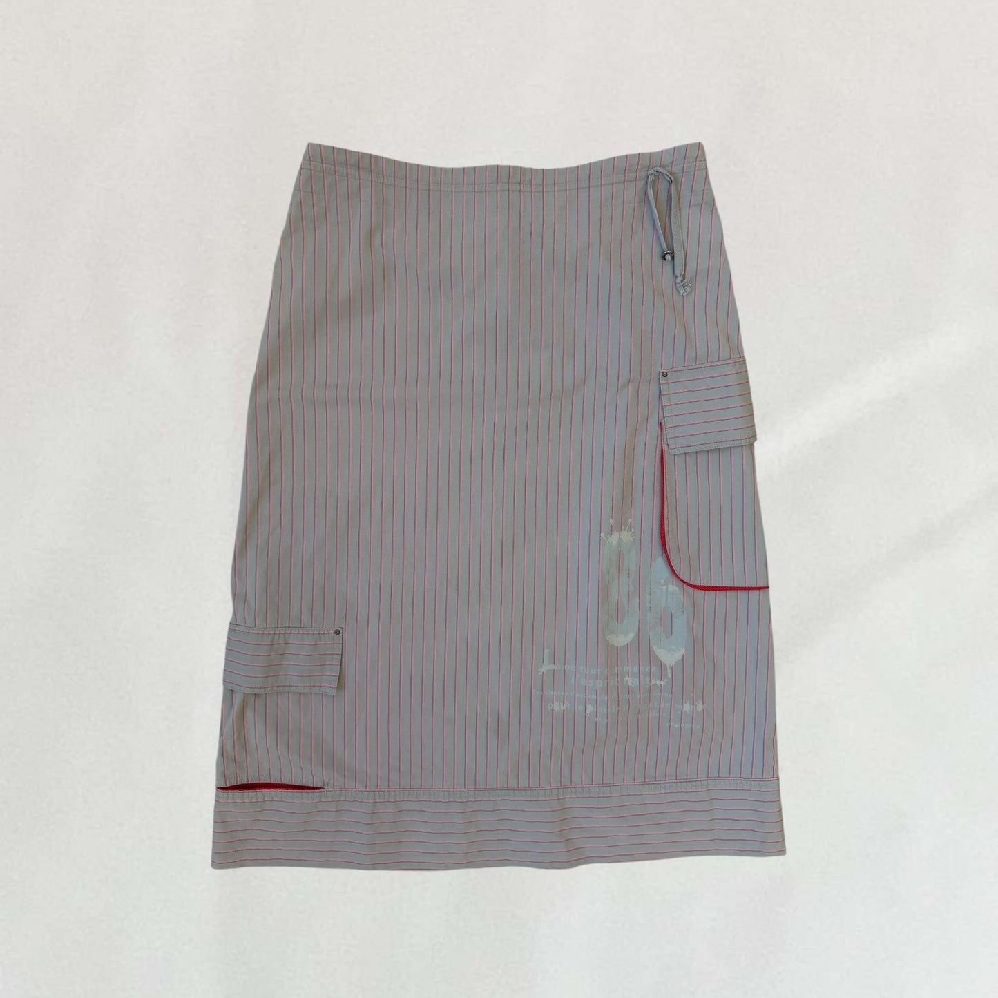 Cop Copine pinstripe skirt