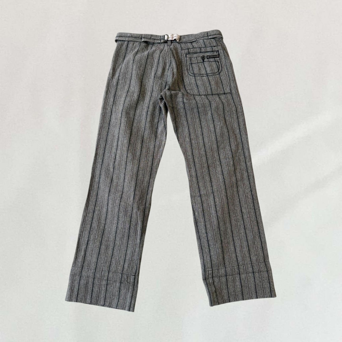 Marithé + François Girbaud buckle trousers