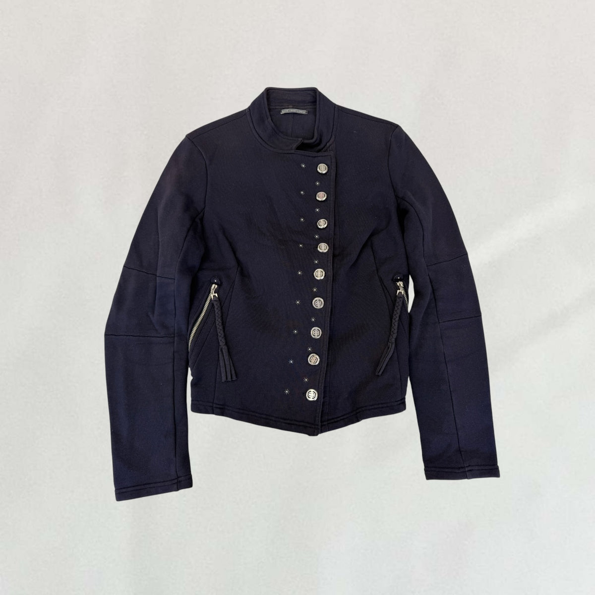 Marithé + François Girbaud asymmetric jacket