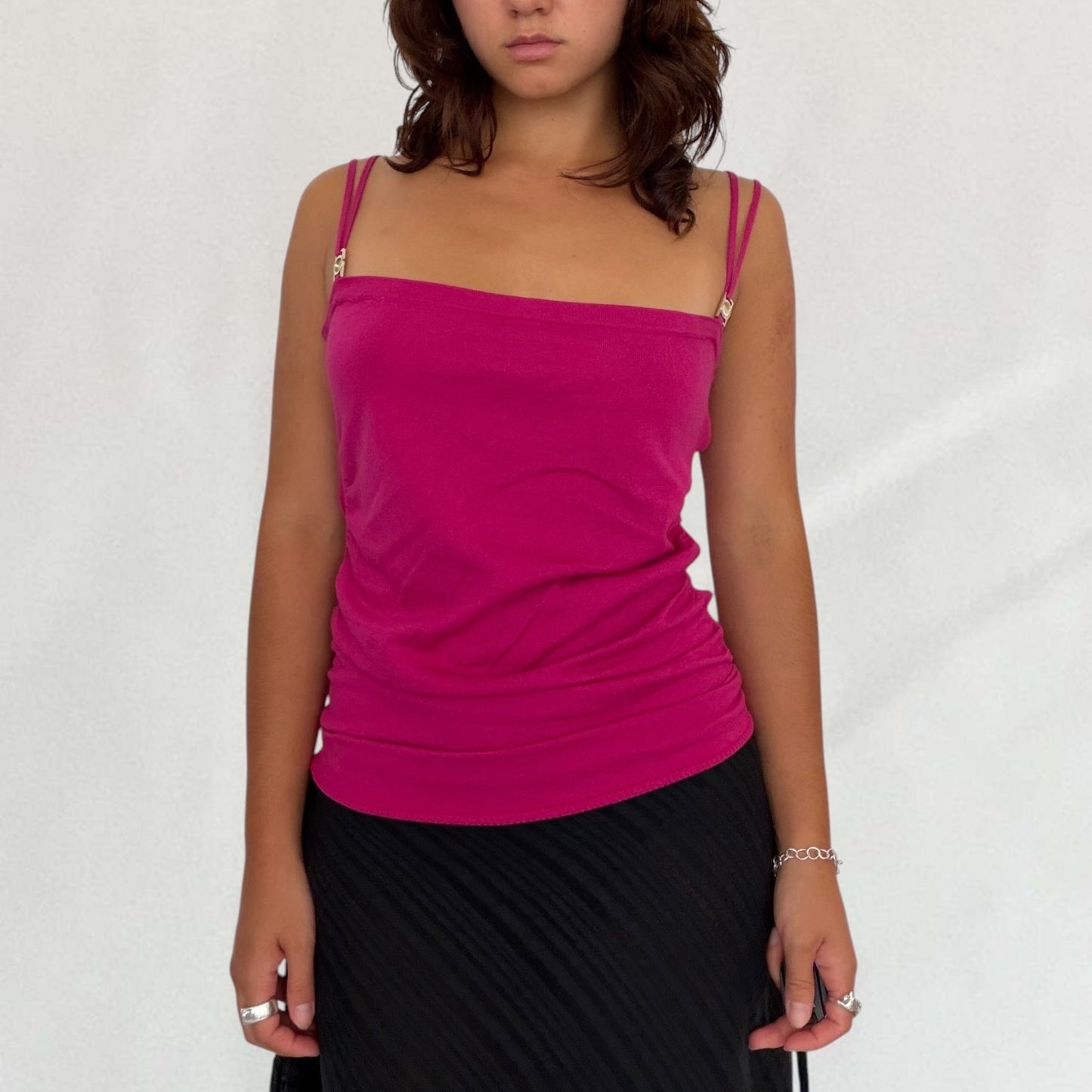 Versace knitted cami top
