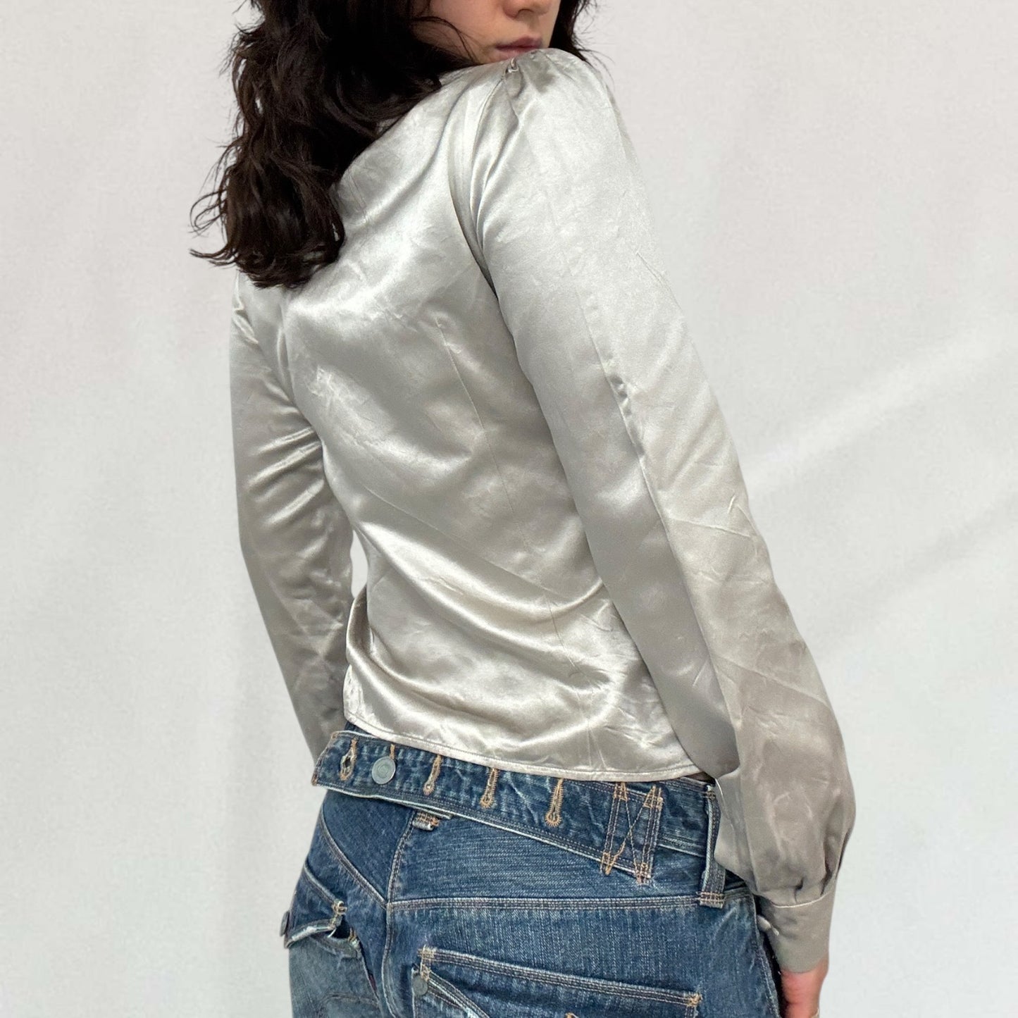 Prada asymmetric shirt