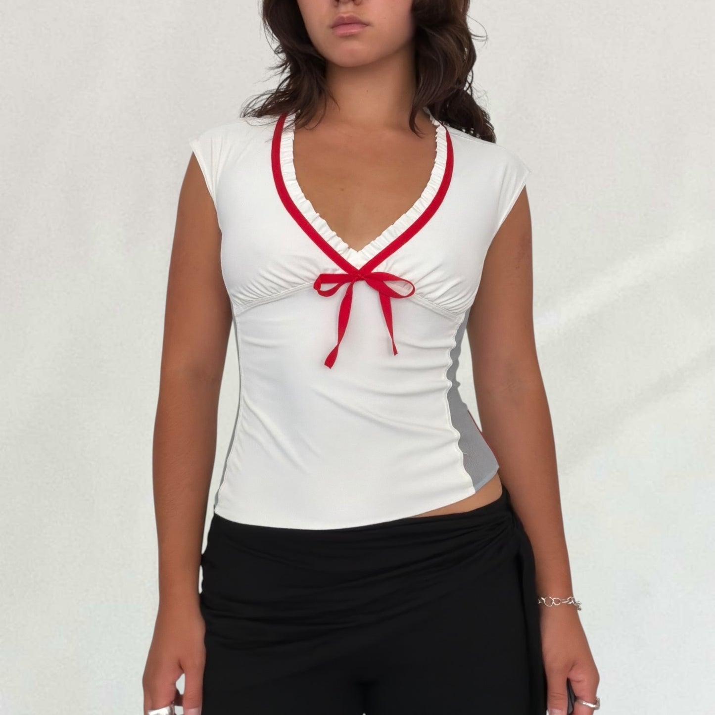 Prada Sport V-neck T-shirt