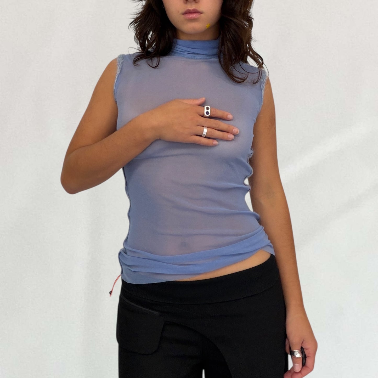 Jean Paul Gaultier mesh vest