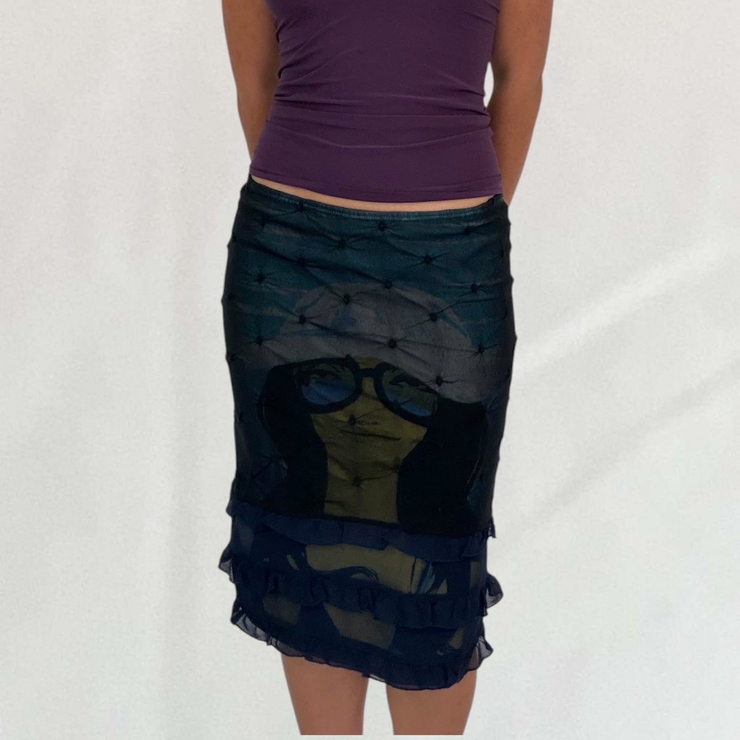 Custo Barcelona double layered skirt