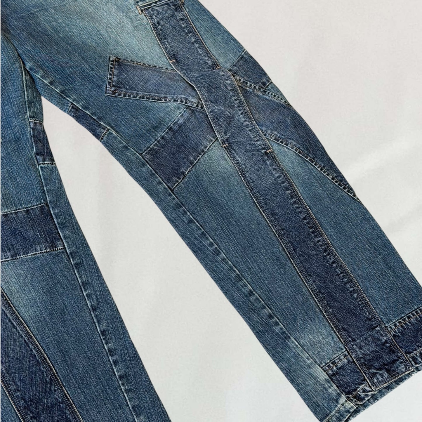 Marithé + François Girbaud wide leg jeans
