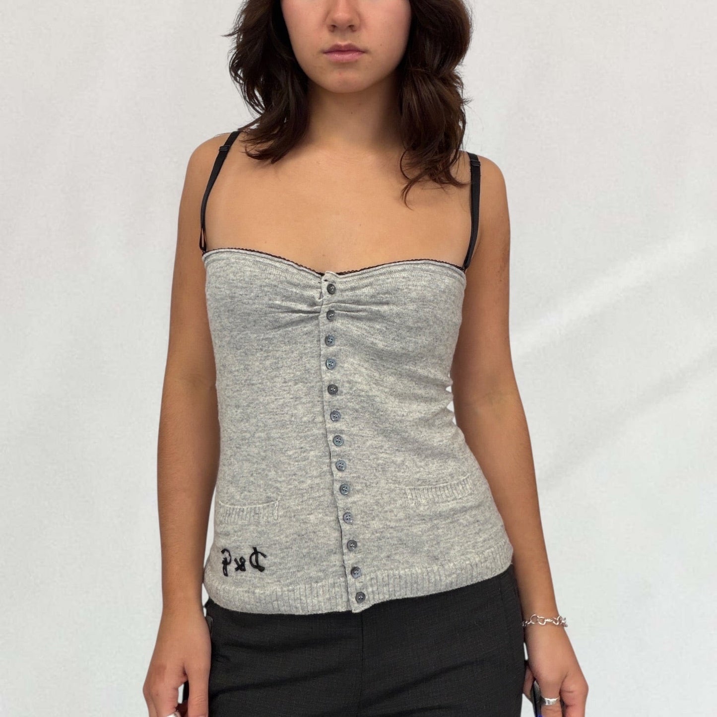 Dolce & Gabbana knitted top & cardigan