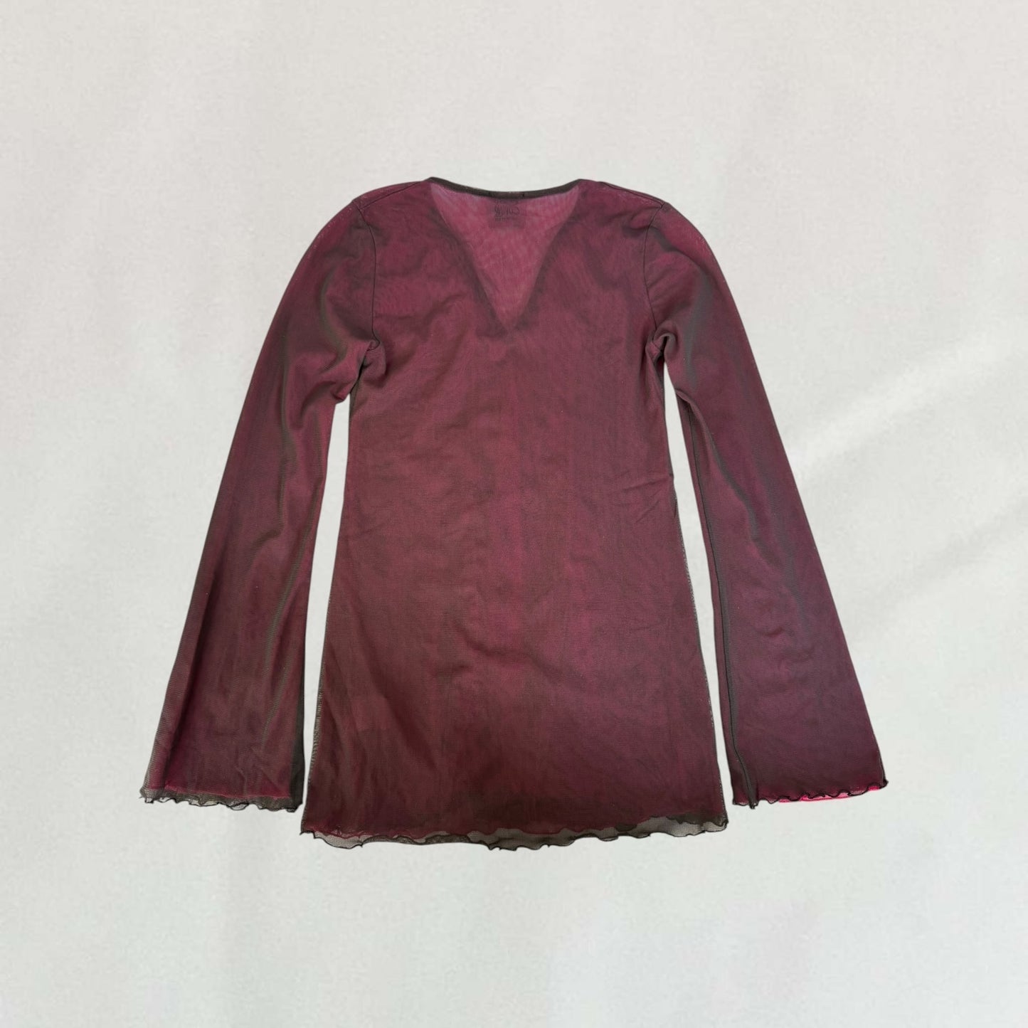 Cop Copine double layered top