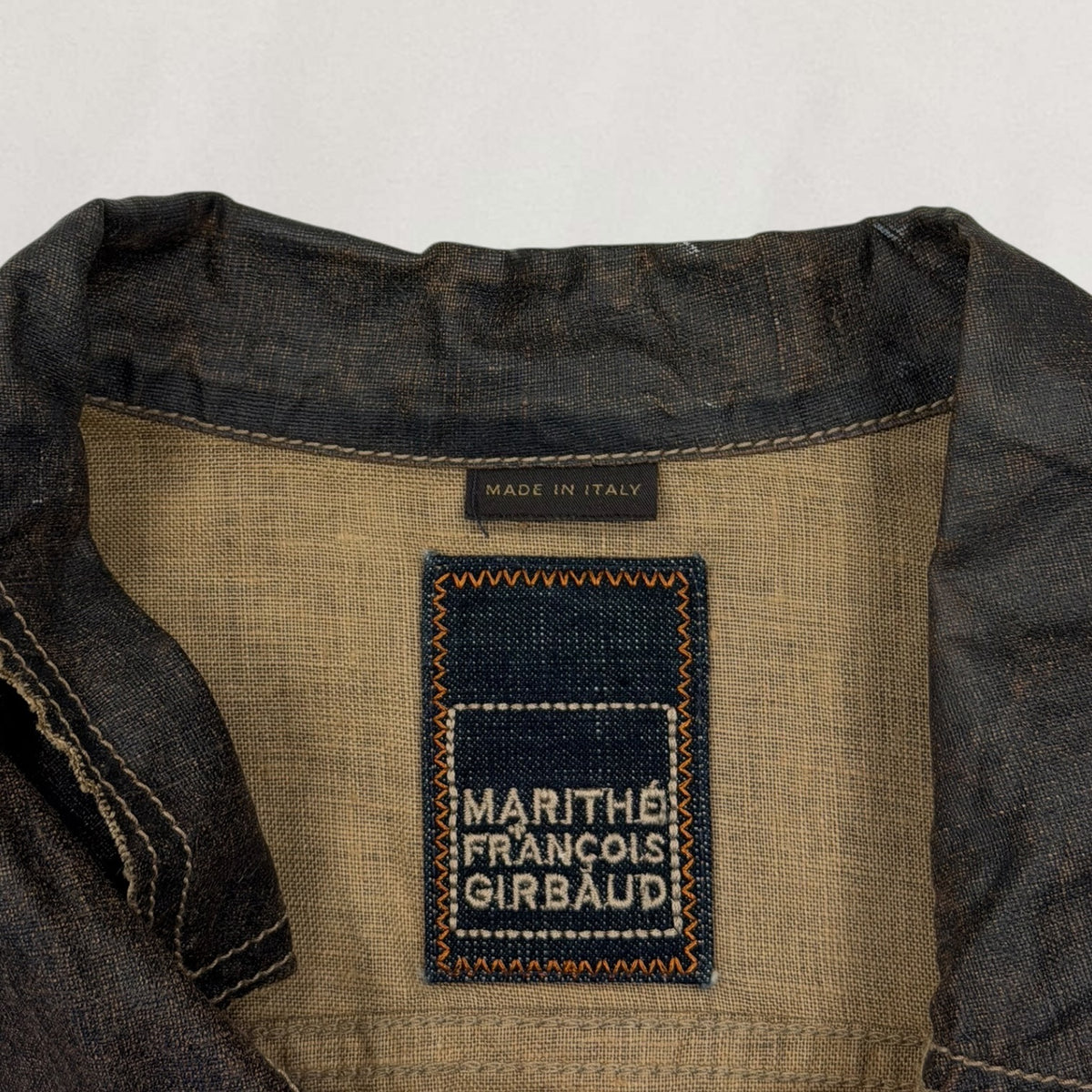 Marithé + François Girbaud button up jacket