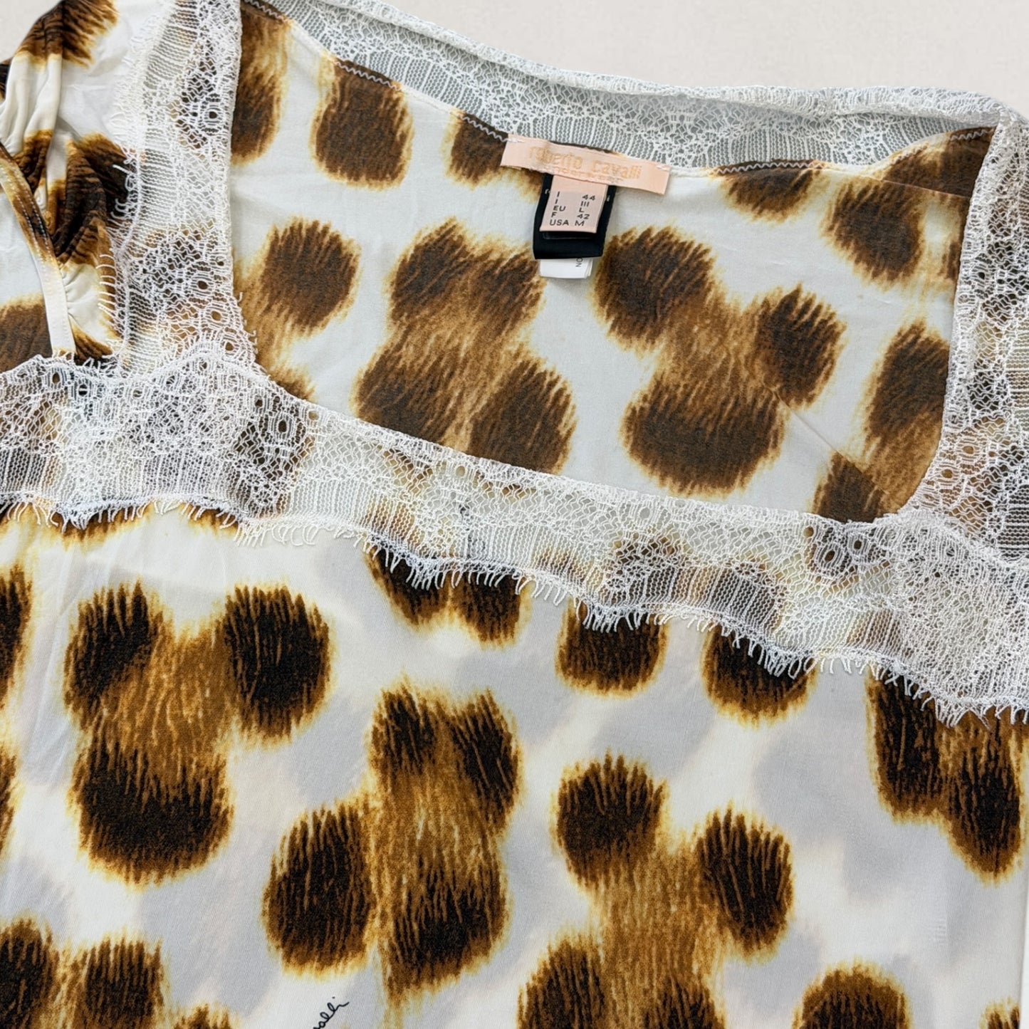 Roberto Cavalli leopard print vest