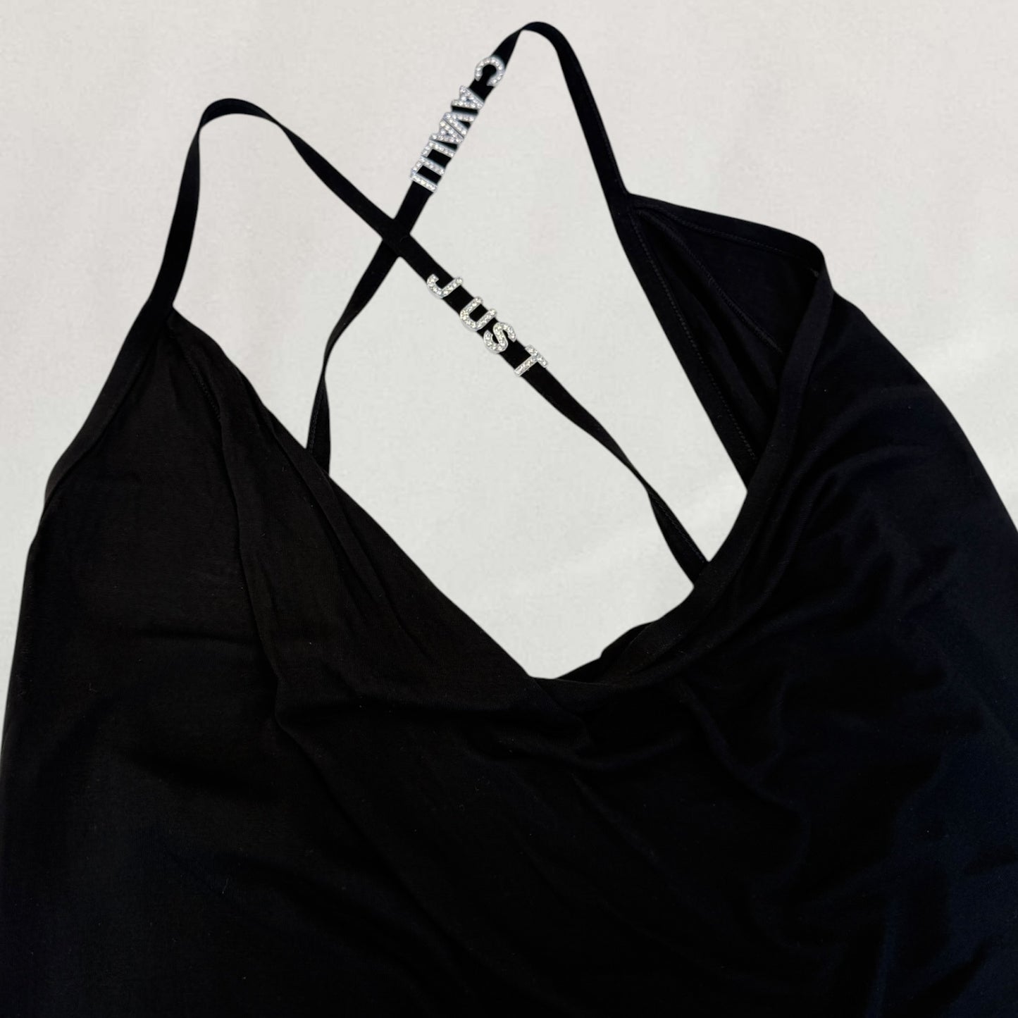 Roberto Cavalli cowl neck cami