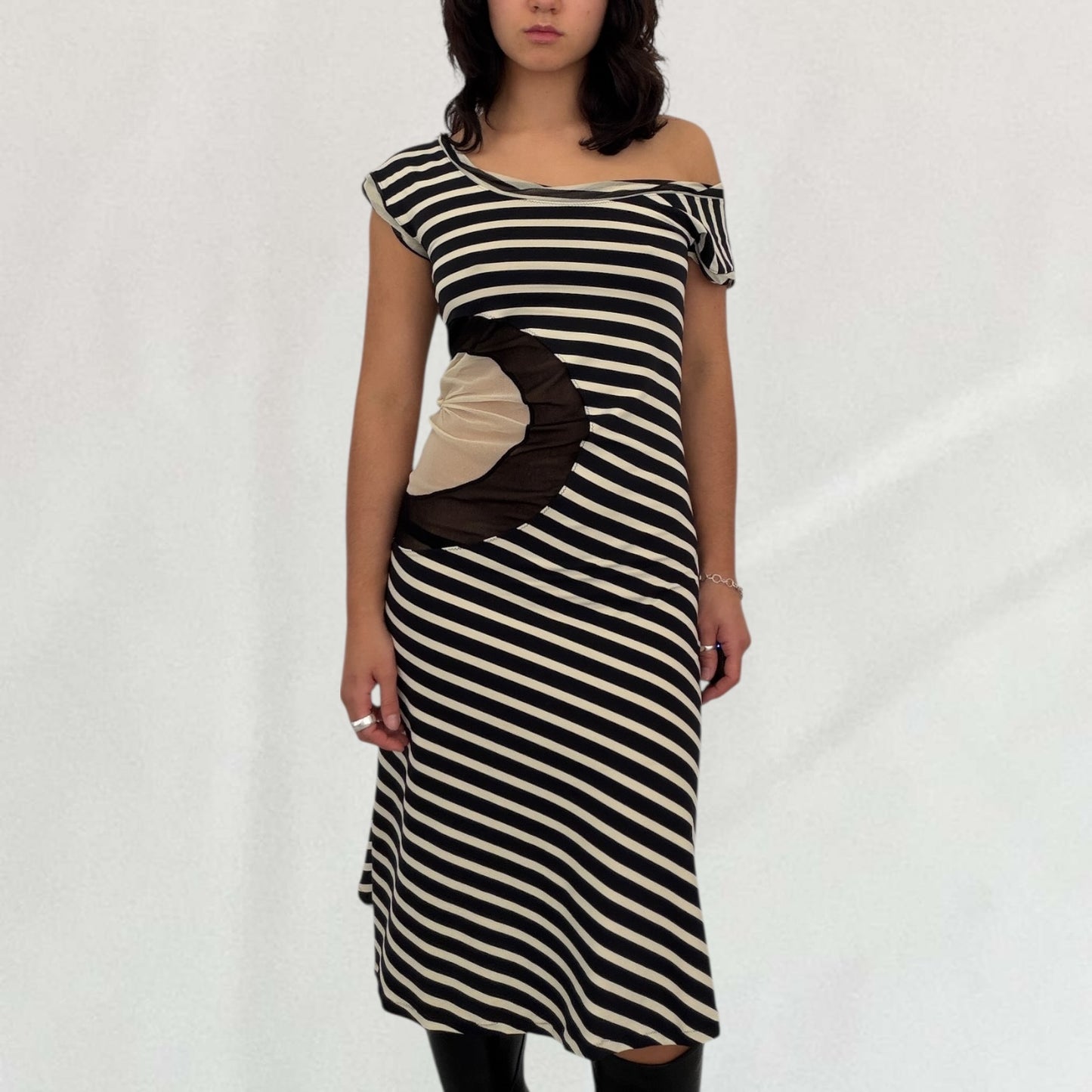 Jean Paul Gaultier striped dress