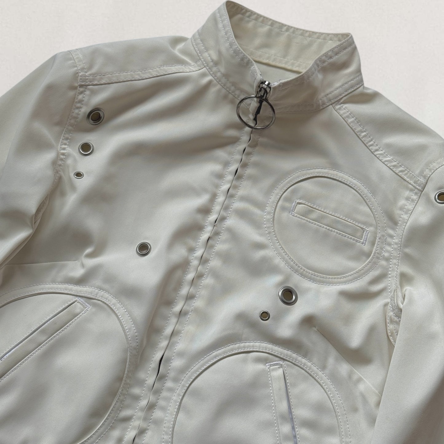 Moschino grommet jacket