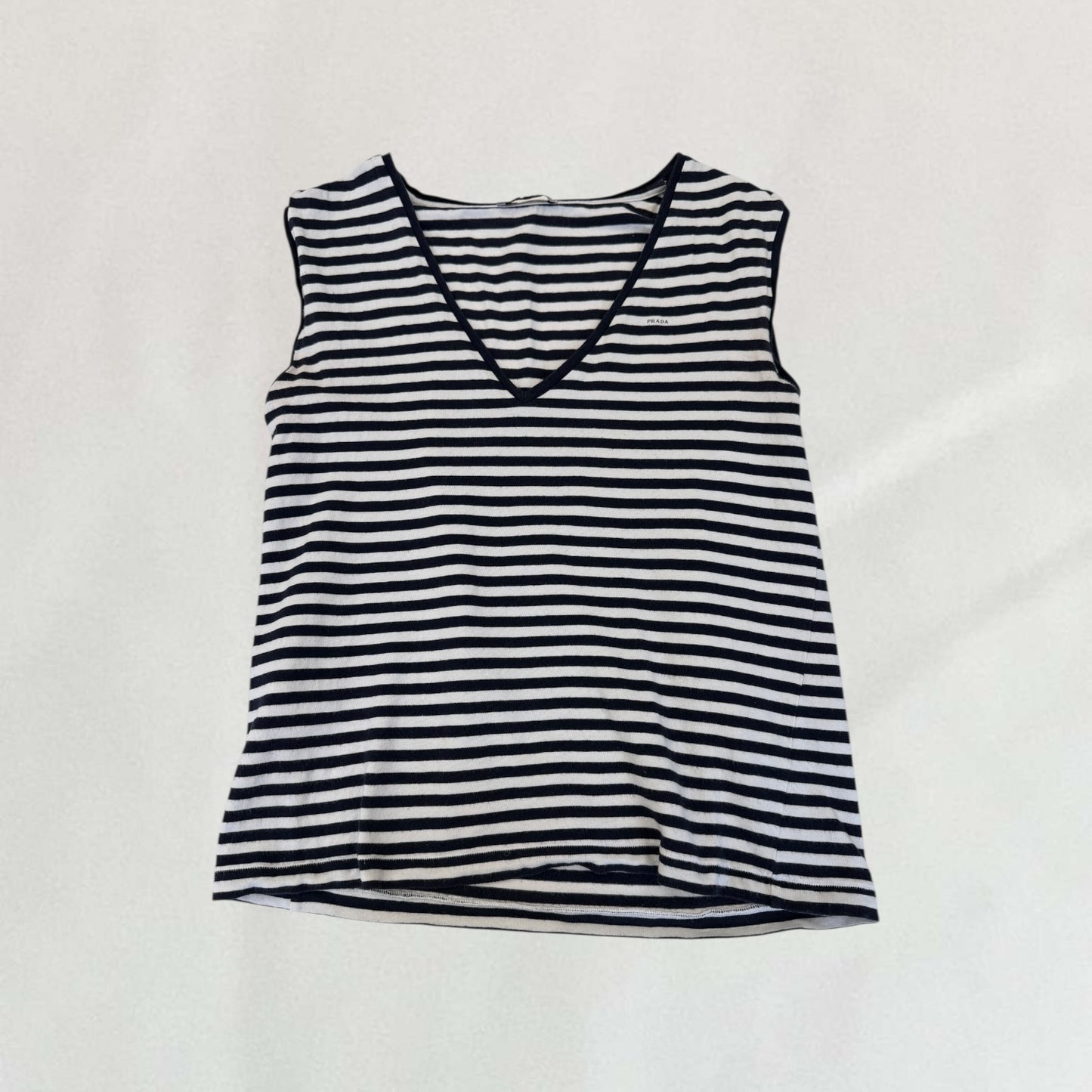 Prada striped vest