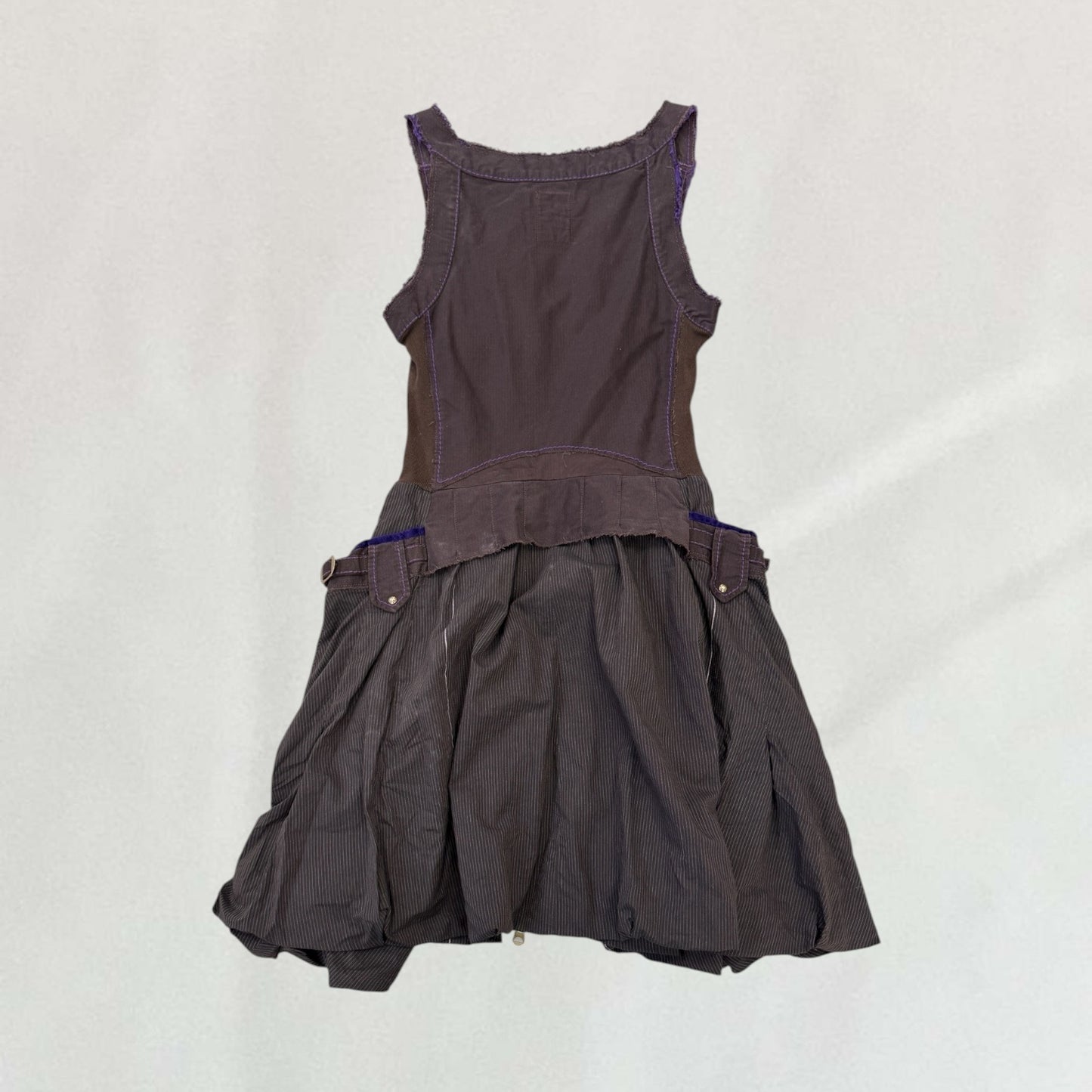 Marithé + François Girbaud zip front dress