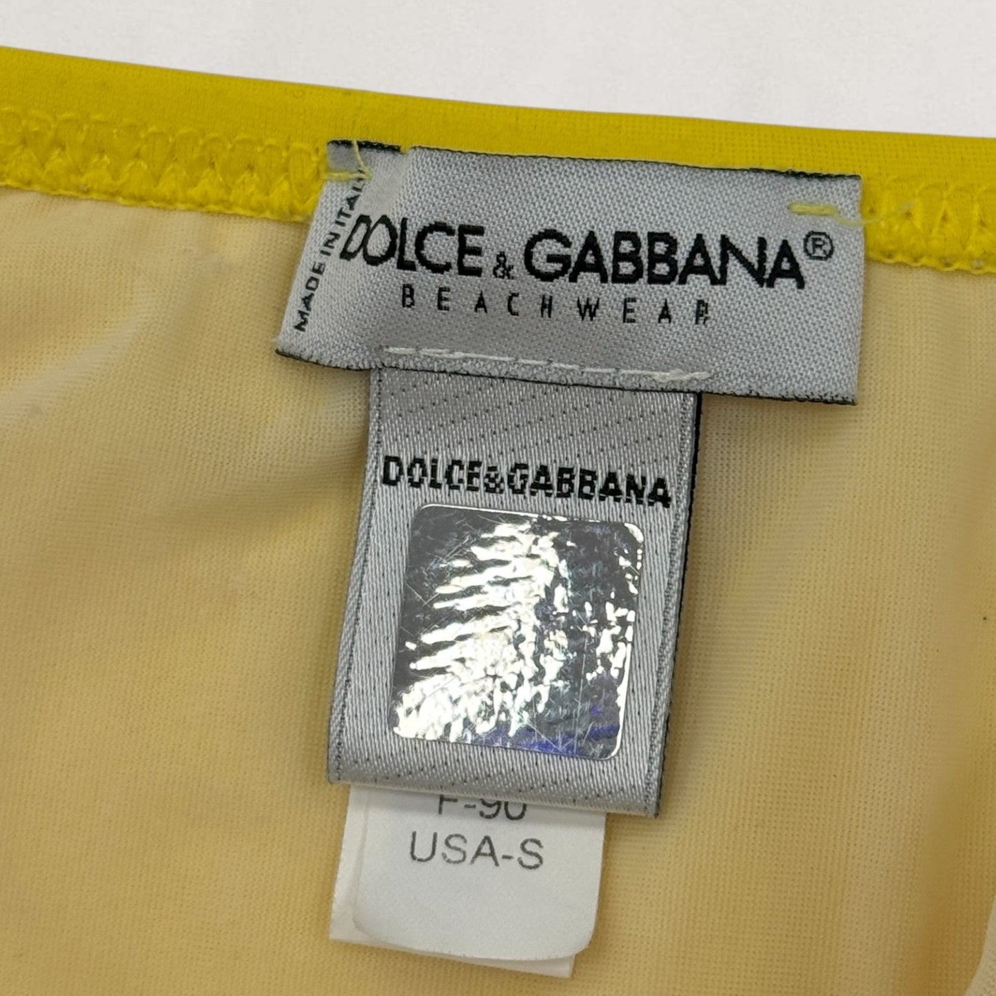 Dolce & Gabbana halter neck bikini