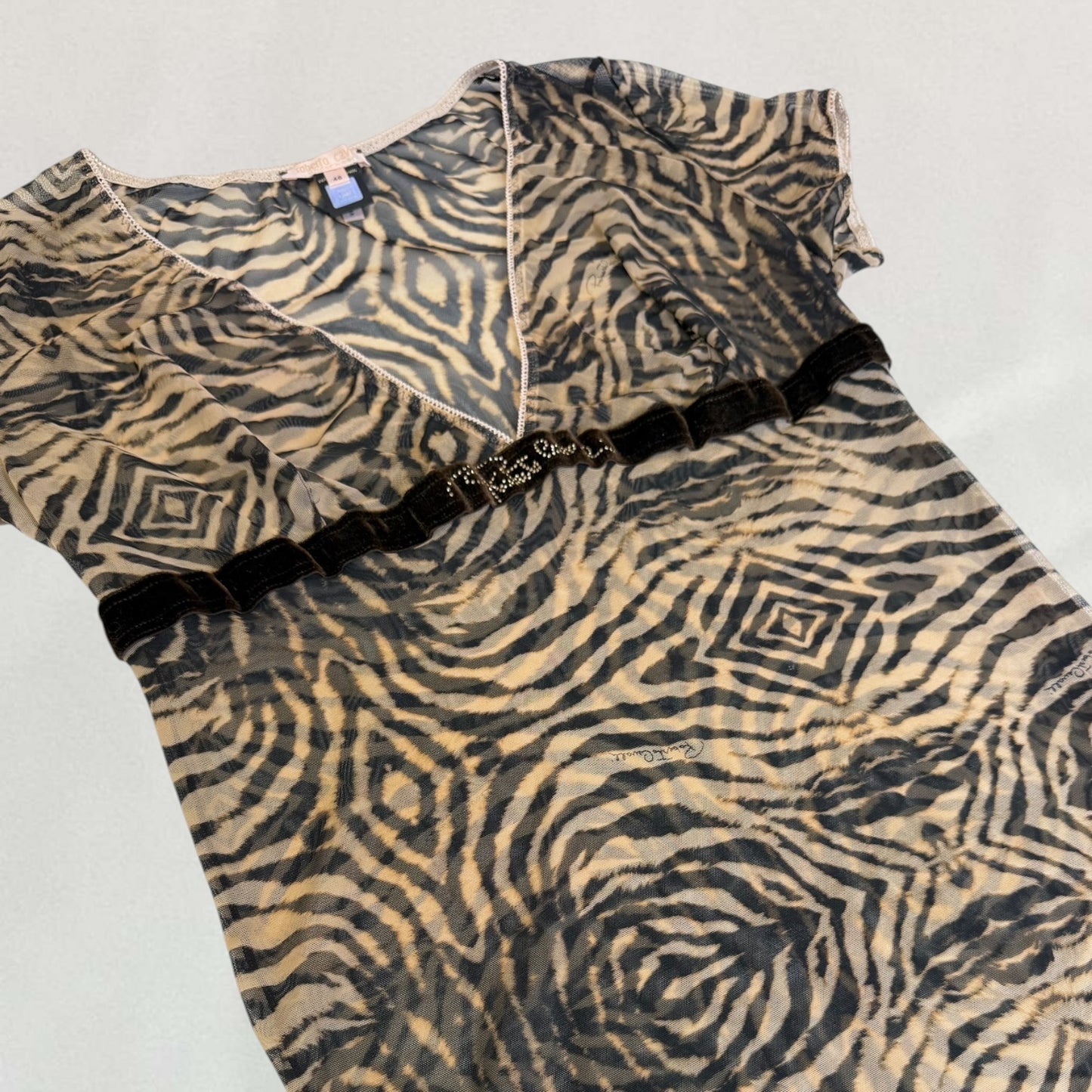 Roberto Cavalli tiger print T-shirt
