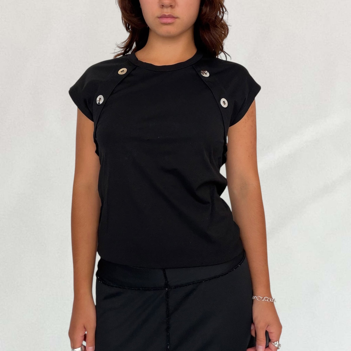 Diesel button T-shirt