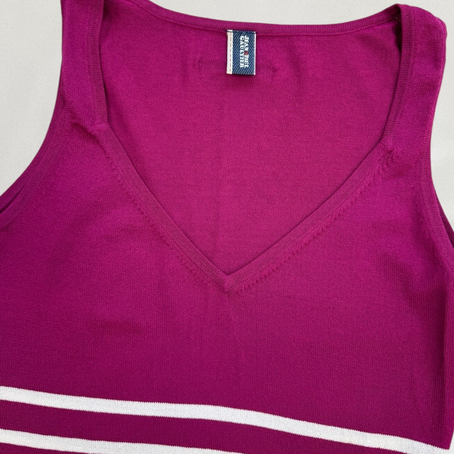 Jean-Paul Gaultier striped knitted top