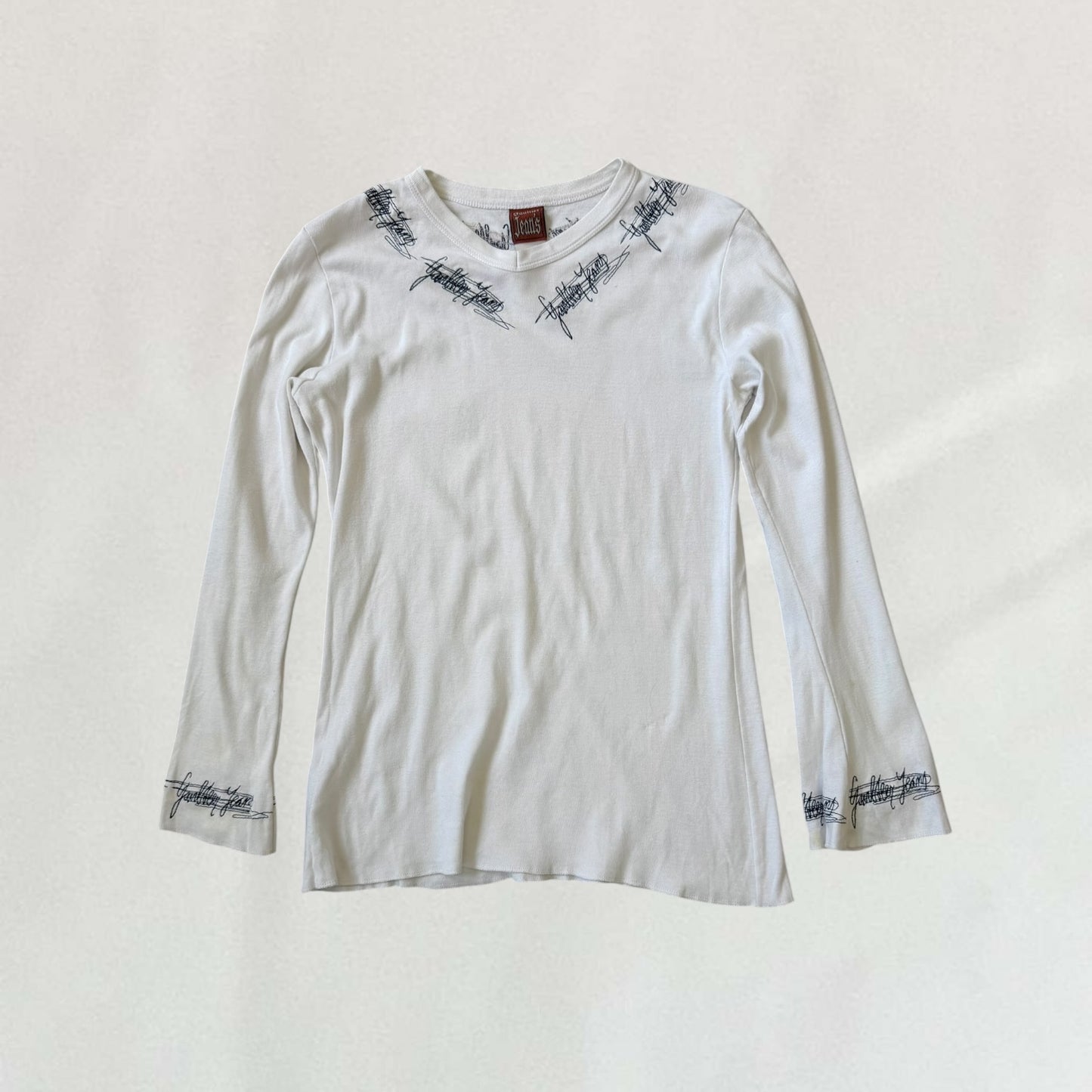 Jean Paul Gaultier long sleeve top