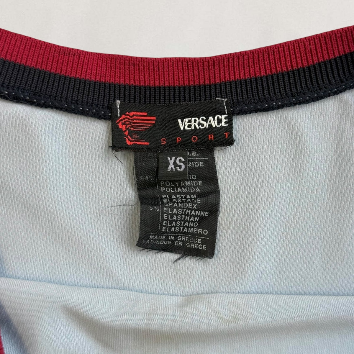 Versace off the shoulder T-shirt