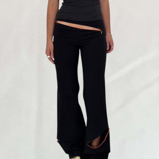 Cop Copine zipper trousers