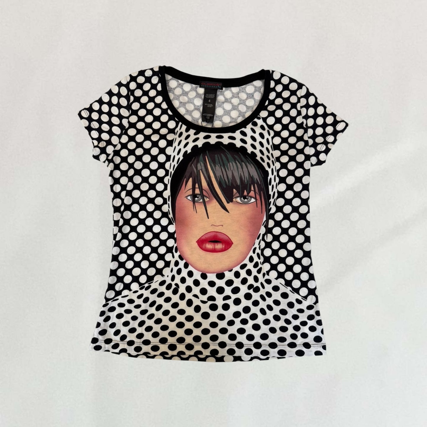 Barcelona polka dot T-shirt